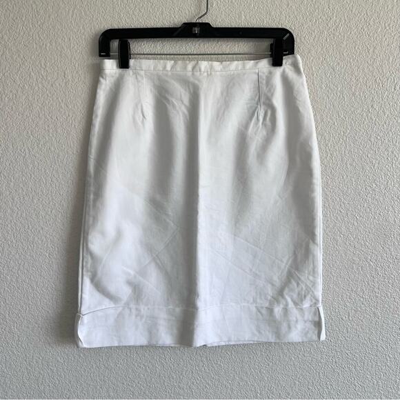 MaxMara Womens White Pencil Skirt - Picture 1 of 13